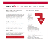 Tablet Screenshot of compufix.ie