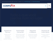 Tablet Screenshot of compufix.com.br